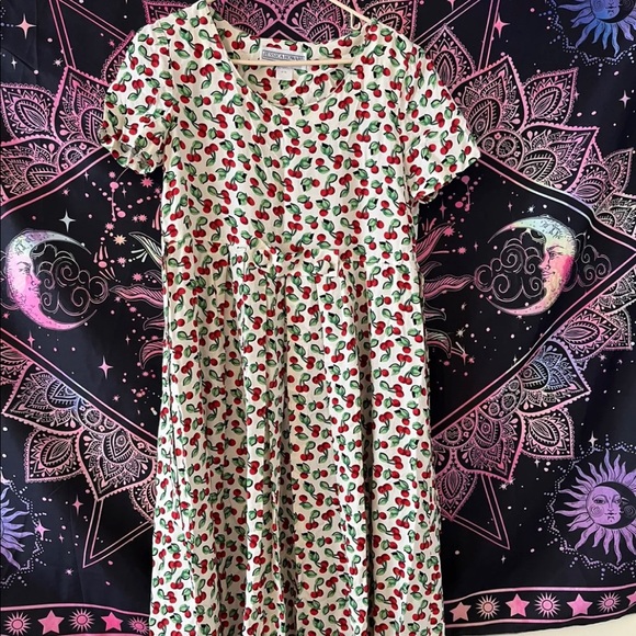 Jessica Howard | Dresses | Vintage Cherry Printed Dress | Poshmark